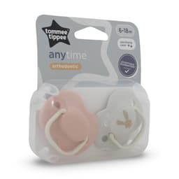 Tommee Tippee 6-18 M Anytime Soother 2 pcs image 0