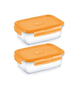 Luminarc Pure Box Rectangular Set of 2 Pcs 122 CL  image 1