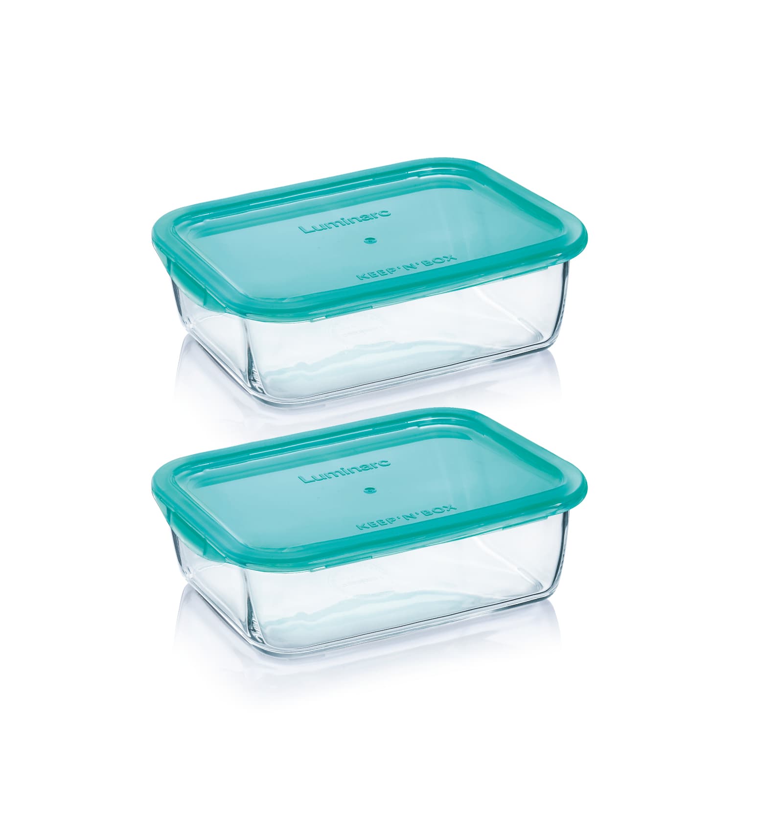 Luminarc Keep n Box Lagon Rectangular Set of 2 Pcs 82CL 