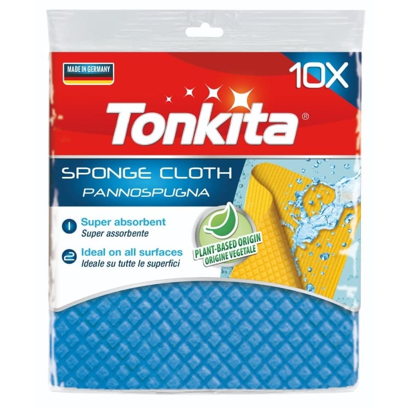Tonkita Sponge Cloth Size 18x19.5 cm  High Thickens 10 PCS 