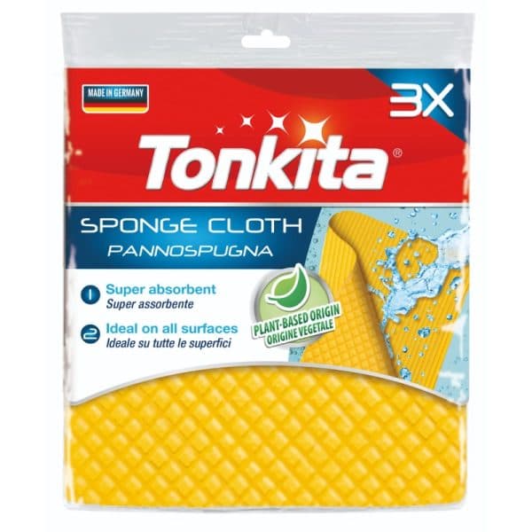 Tonkita Sponge Cloth Size 18x19.5 cm  High Thickens 3 PCS 