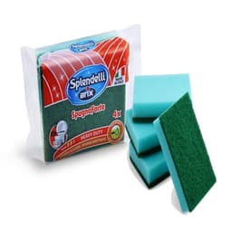 ARIX SPLENDELLI Sponge Heavy Duty Sponge Scourer 4 Pcs image 0