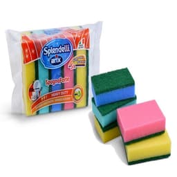 ARIX SPLENDELLI Synthetic Colored Sponge Scourer 5 Pcs image 0