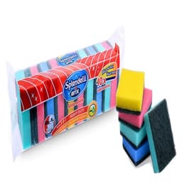 ARIX SPLENDELLI Synthetic Colored Sponge Scourer 10 Pcs image 0