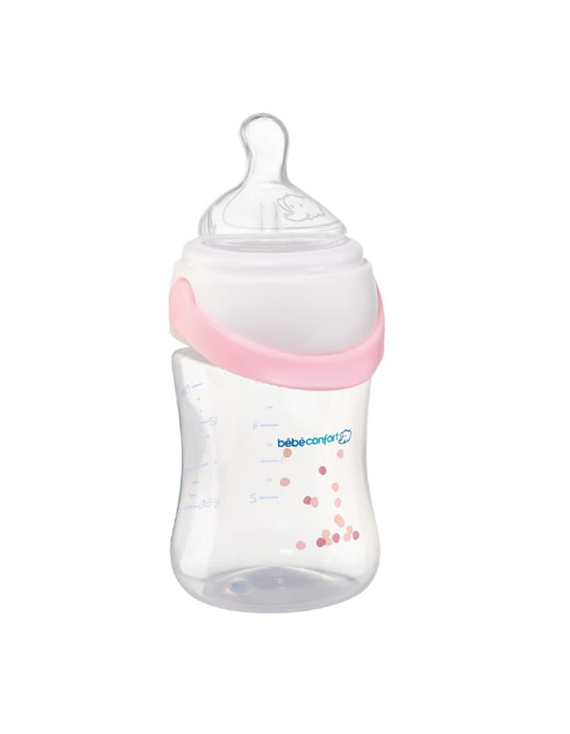 Bebeconfort Easy Clip Bottle Pink Slow Flow 150ml