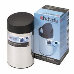 Brabantia Slide Bin 5Lt Brilliant Steel image 0