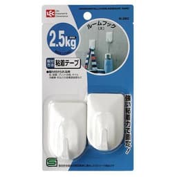 LEC Room Hook with tape image 0