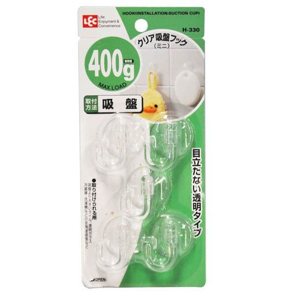 LEC Clear Suction Hook (Mini)