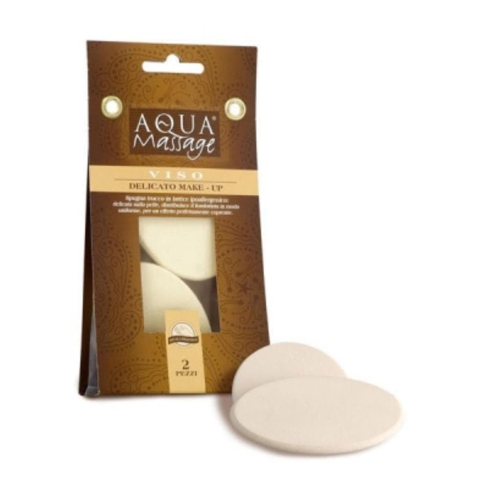 Arix Aqua Massage Synthetic Lates Makeup Oval Sponge 2 pcs Size 7.7 x 4.2 x 2cm