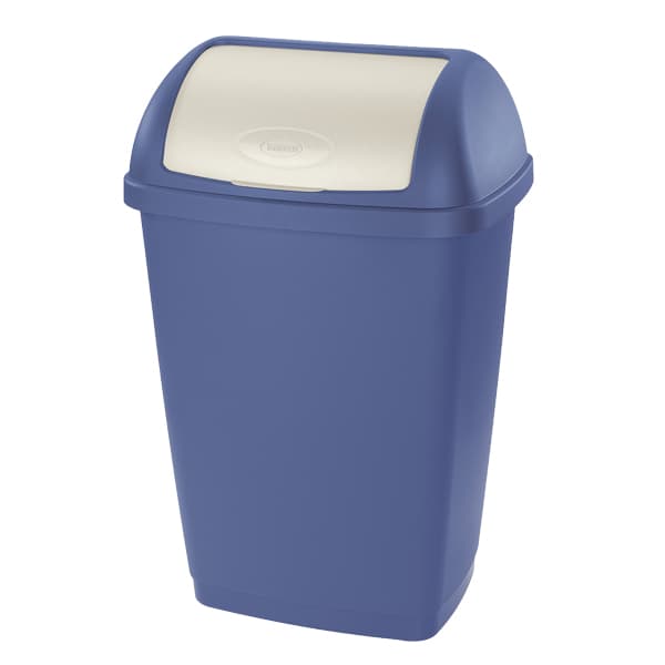 Tontarelli Vera Swing Top Dust Bin 50L, 40x32xh65cm (Assorted Colors)