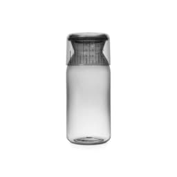 Brabantia Storage Jar with Measuring Cup 1.3Lt Grey image 0