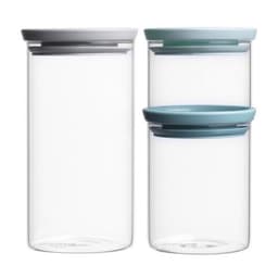 Brabantia Glass Jar Set of 3 image 0