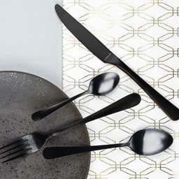 Amefa Austin 24 pcs Cutlery Set - Black image 2