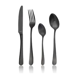 Amefa Austin 24 pcs Cutlery Set - Black image 1