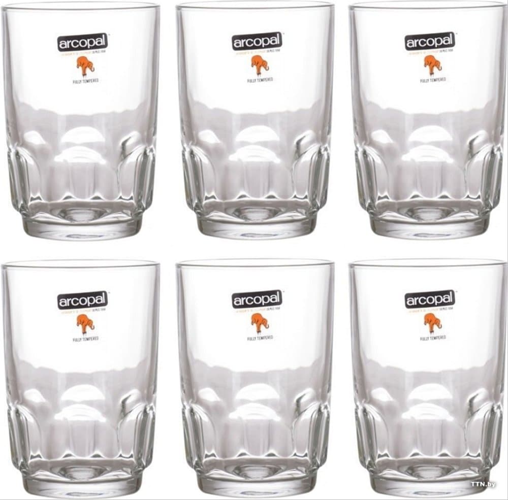 Arcopal Roc High Ball Tumbler 27cl Set of 6