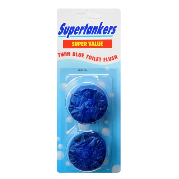 BIG D Super Tanker Toilet Flush-Blue 250G