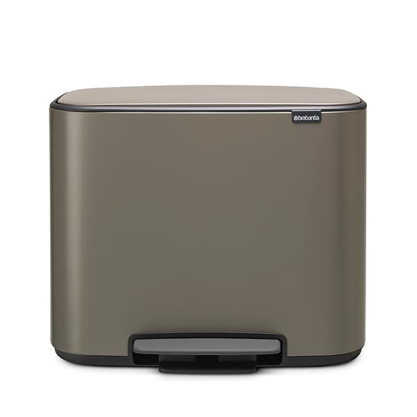 Brabantia Bo Pedal Bin 36L - Platinum