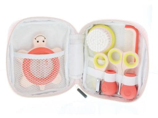 Bebeconfort Brush, Mirror & Comb Red Set