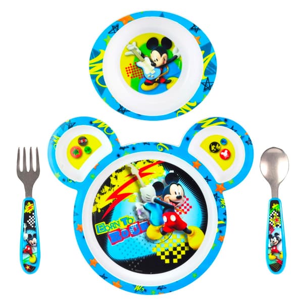 Disney First Years Mickey Feeding Set of 4
