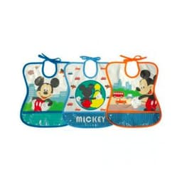 Disney First Years Mickey Mouse Tie BIB (Assorted Designs) image 1