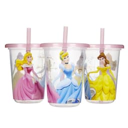 Disney Princess 10oz Straw Cups Set of 3 image 0