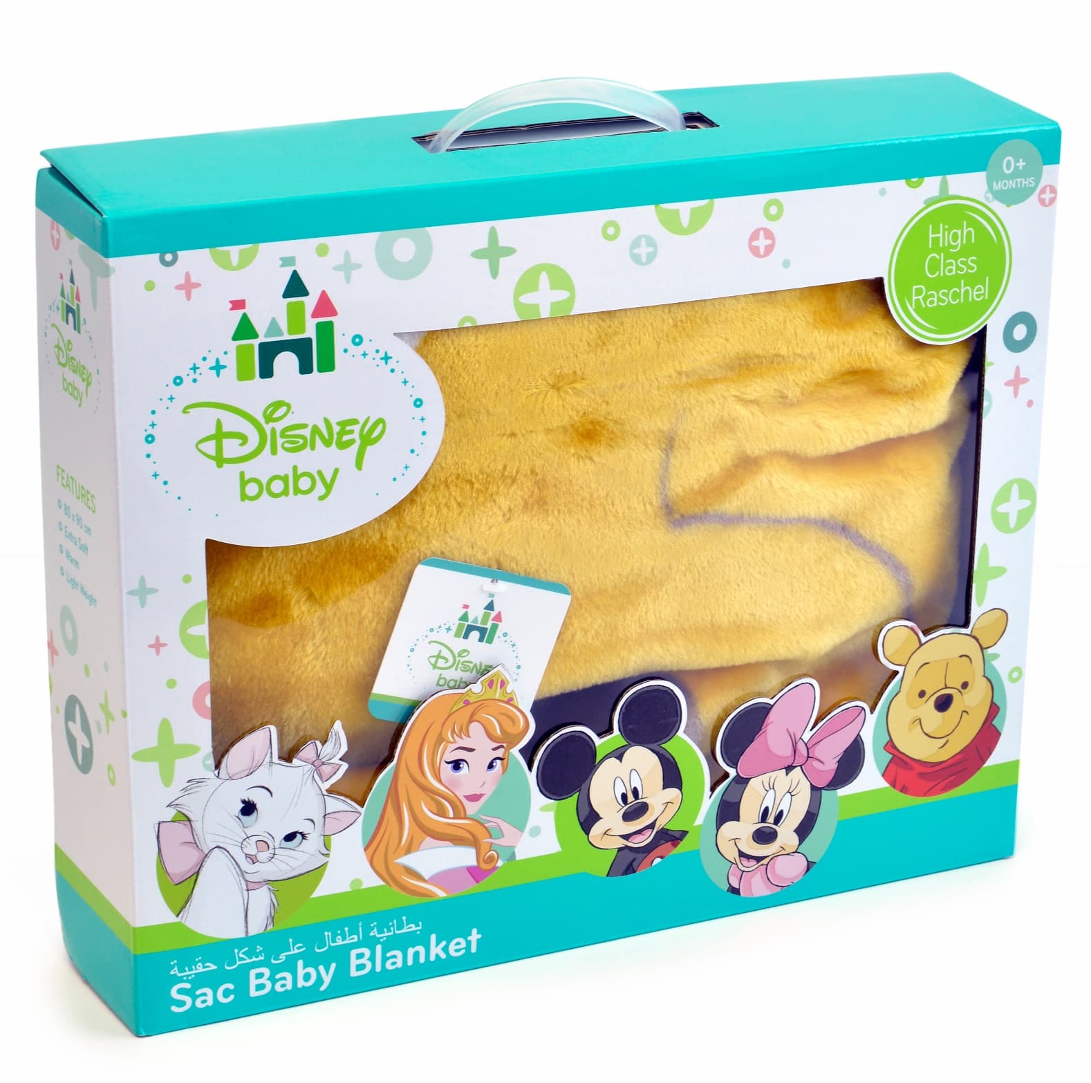 Disney Winnie The Pooh Baby Sac Blanket 80 x 90cm
