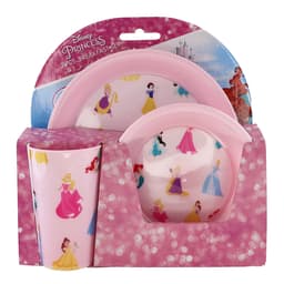 Disney Princess Printed Plastic Breakfast Set of 3 image 3