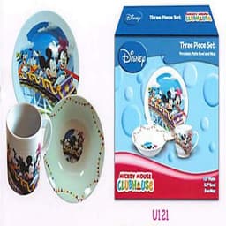Disney Mickey Porcelain Set of 3 Pcs image 0
