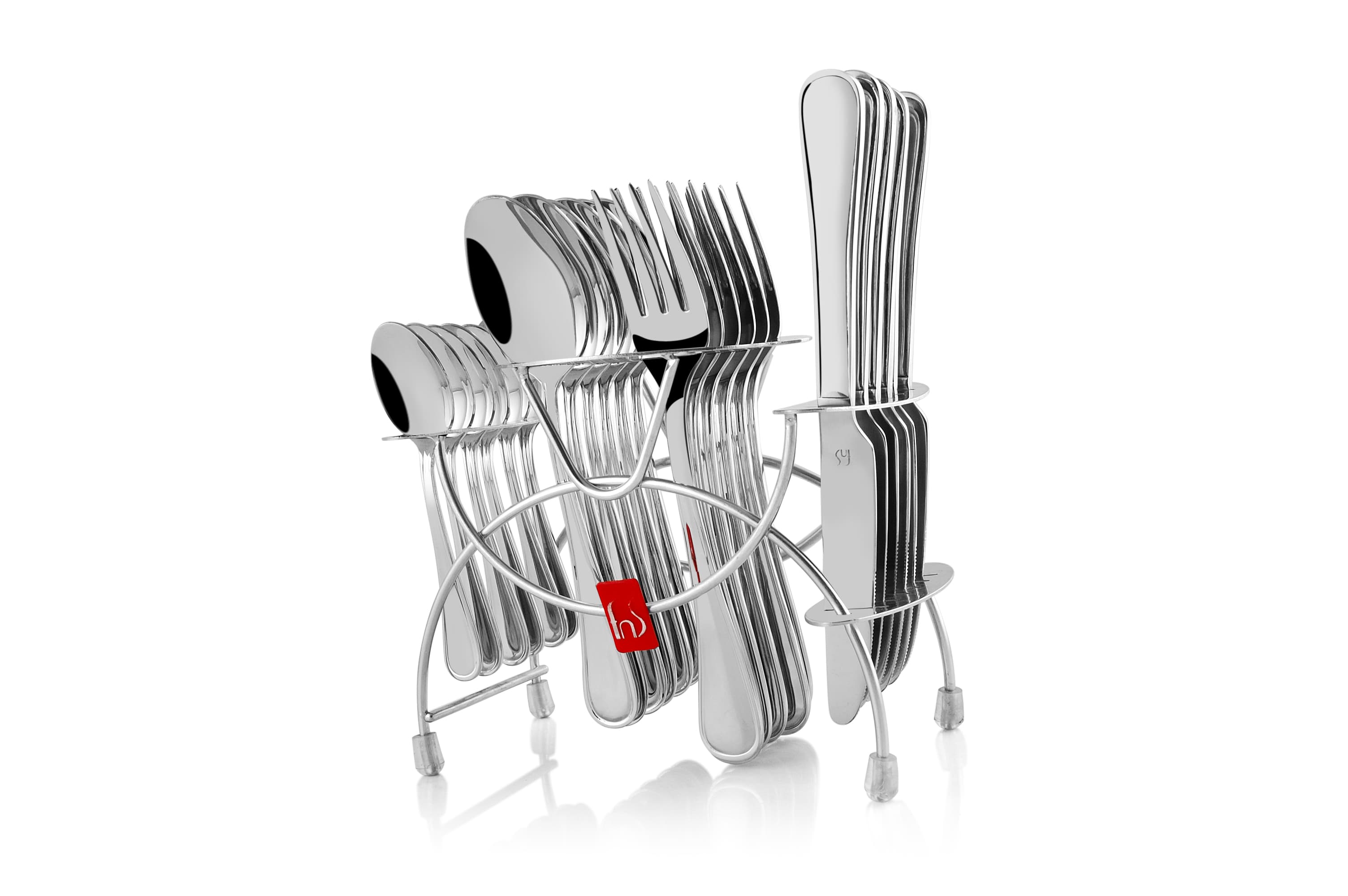 FNS Harmony Cutlery Set of 24 pcs with Stand
