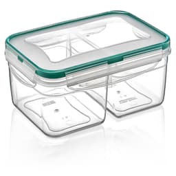 Plast ART Rectangular Divided Fresh Box (2 x 1.0 Ltr) image 0