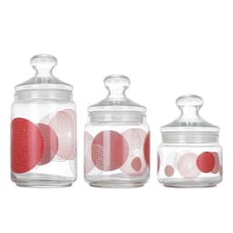 Luminarc Constellation Red Pot Club Set of 3 (0.5, 0.75, 1 L) image 0