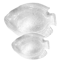 Luminarc Poisson Fish Plates Set of 7 Pcs image 0