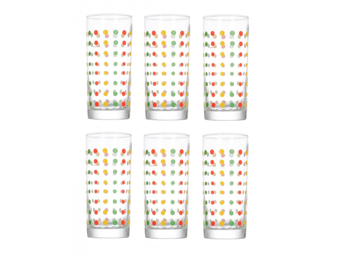 Luminarc Amsterdam Color Art Tumbler 27cl Set of 6