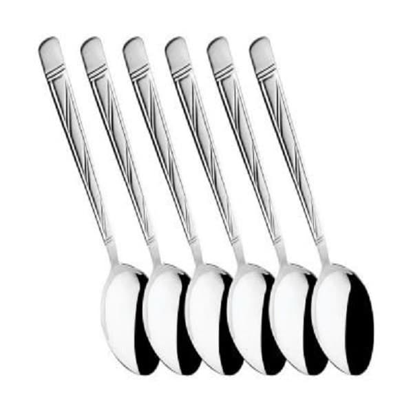 OMS Cascata 6 Dessert Spoons in Sleeve