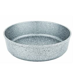 OMS Granite Round Deep Oven Tray 24cm Grey image 0