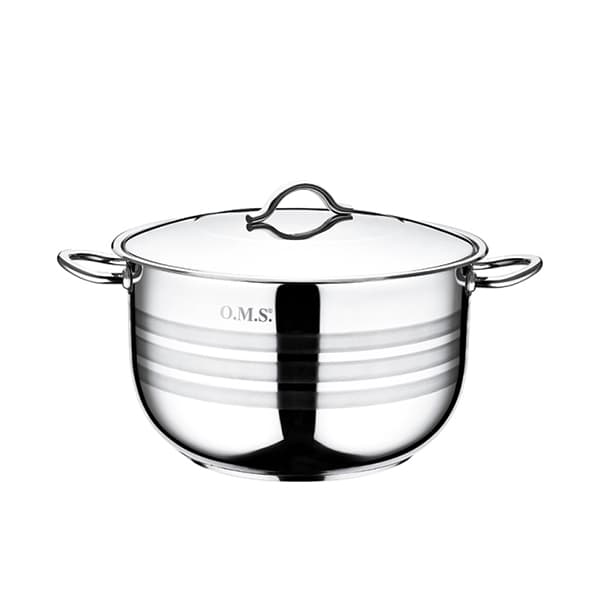 OMS Stainless Steel Casserole with Lid 28cm