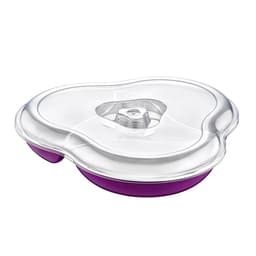 Plast ART Double Color 4 Divided Bowl image 0