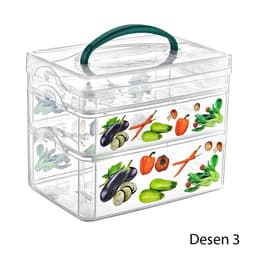 Plast ART Multi-Purpose Box 3 Floors (Assorted Prints) image 1