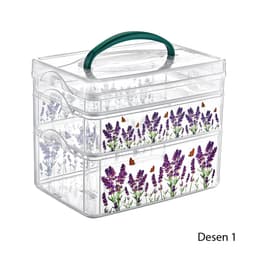 Plast ART Multi-Purpose Box 3 Floors (Assorted Prints) image 0