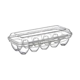 Plast Art 10 Eggs Holder Box (Assorted Colors) image 0