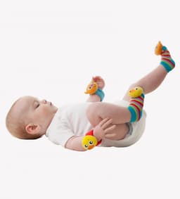 Playgro Hands & Feet Discovery Rattles image 1