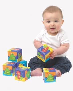 Playgro My First Soft Blocks +6 Months image 1