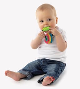 Playgro Textured Teething Shapes image 1