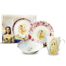 Disney Princess Beauty Porcelain Dinner Set of 3 image 0