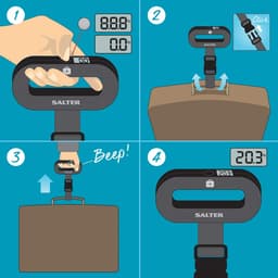 Salter Digital Luggage Scales image 1