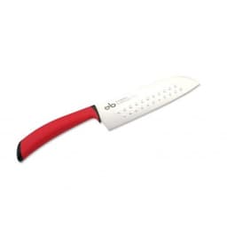 Suncraft Ribbed Non-Stick Santoku Knife image 0