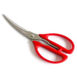 Suncraft Kitchen Scissors Carved Blade Red image 0