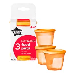 Tommee Tippee Essentials Food Pots 3 pcs image 0