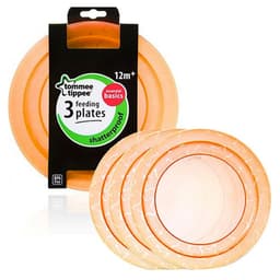 Tommee Tippee Essentials Plates 3 pcs image 0