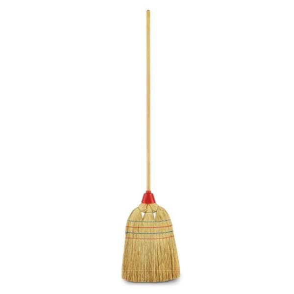 Tonkita Corn Broom with Wooden Handle